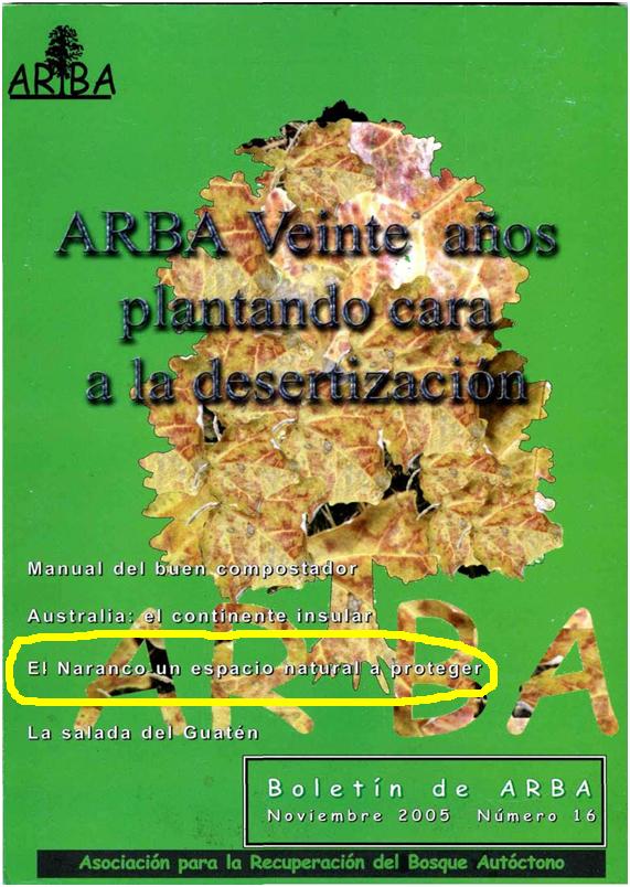 BOLETIN 16 ARBA PORTADA