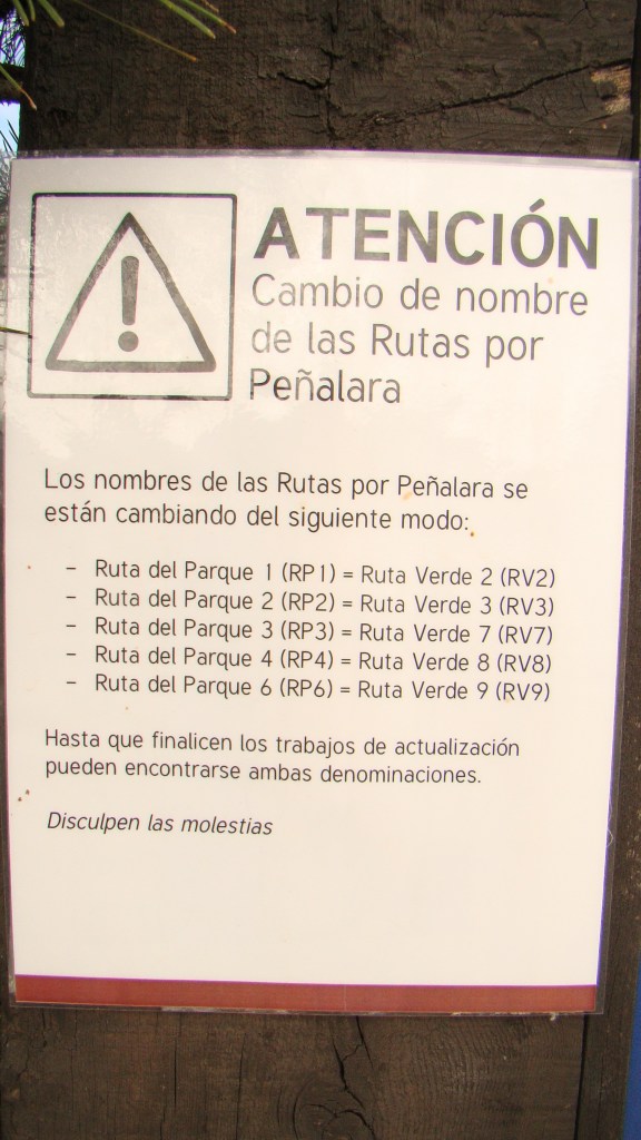 Aclaración Rutas Senderismo Peñalara