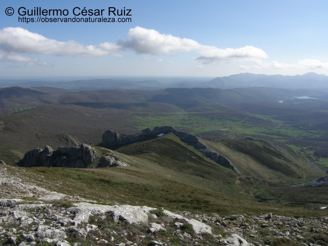 Valle de Castillerías, Peña El Águila desde La Verdiana