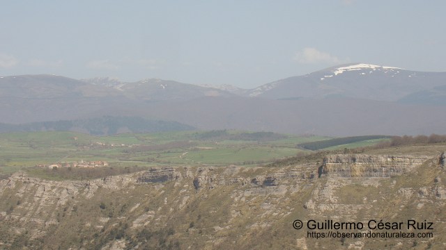 Unzá y Gorbeia desde Monte Santiago