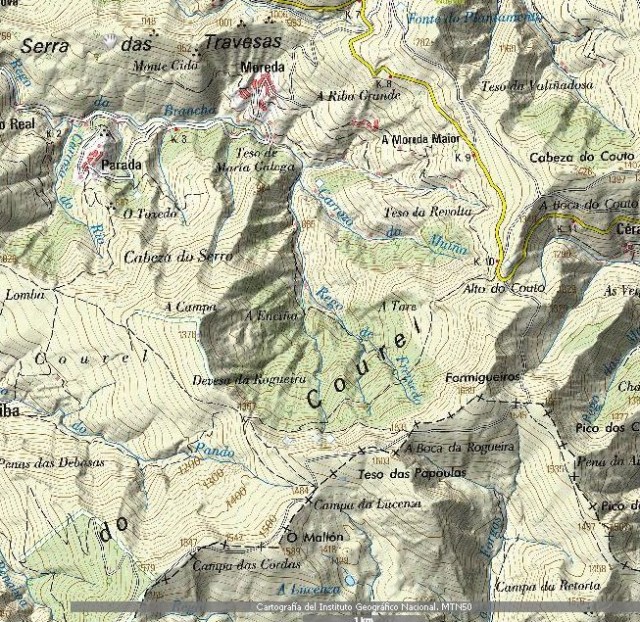 Devesa da Rogueira, O Courel