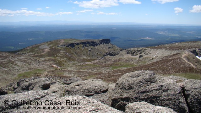 Nacimiento del Duero desde la cima del Pico Urbión