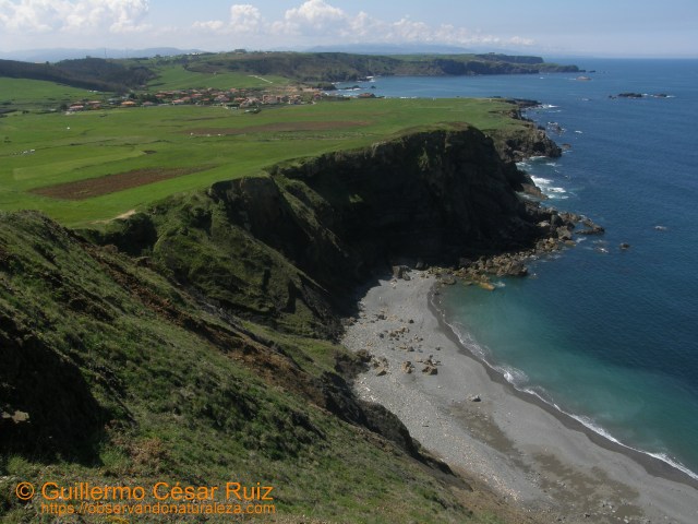 Playa El Cuerno o Les Melleres 4, Verdicio (Gozón-Asturias)