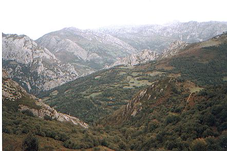 Collada de La Rebollosa, vistas a la Xerra de Caranga y El Colladin