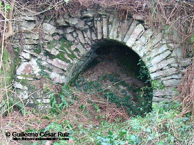 Bocamina de Gamonéu, por la cual se extraía el hierro