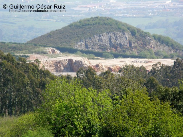 El Pevidal, detalle avance cantera Arcelor-Mittal S.A.