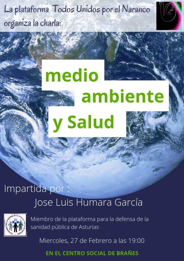 TODOS UNIDOS POR EL NARANCO. Medio Ambiente y Salud